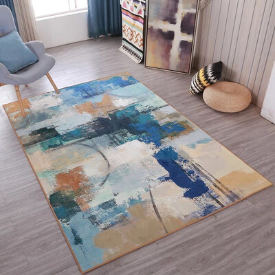 

NeillieN Simple European carpet living room coffee table carpet Nordic bedroom carpet bedside carpet office carpetfloor mat