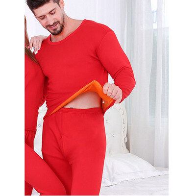 

Thermal underwear for men&women plus velvet thickening suit XL