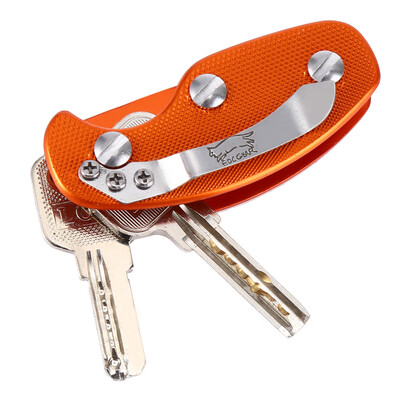 

EDC GEAR Portable Aluminum Alloy Key Organiser Holder with Clip