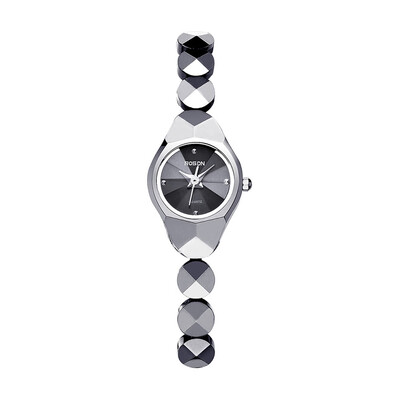 

ROSDN Top Brand Luxury Sapphire Fashion Women Bracelet Watch 50M Water-resistant Ladies Dress Watch Clock Tungsten Steel Watch B