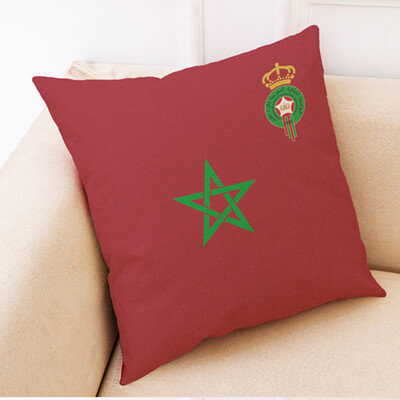 

The 2018 World Soccer Cup Home Decor Cushion Cover Linen Sofa Design Throw Pillow Case Gift Style 32