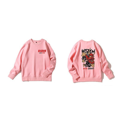 

2018 summer autumn girl fleece Hoodies printed Sweatshirt Boys Girls harajuku O-Neck fleece tracksuit