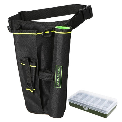

Outdoor Multifunctioanl Fishing Tackle Bag Drop Leg Waist Bag Thigh Hip Outdoor Pack with Utility Case Box