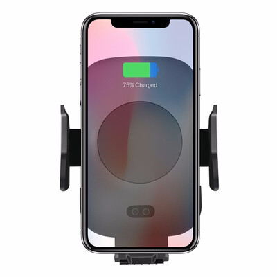 

Qi Car Wireless Charger For iPhone Xs Max Xr X Samsung S10 S9 Intelligent Infrared Fast Wirless Charging Car Phone Holder