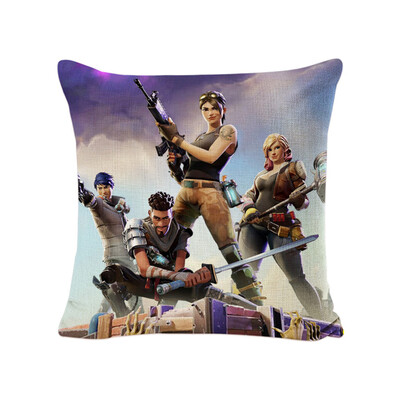 

Fortnite Game Animation Peripheral Soft Square Pillowcase Car&Sofa Comfortable Pillowslip