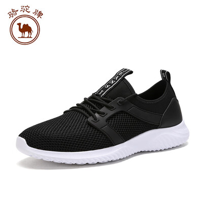 

Camel brand mens shoes sports outdoor mesh trend tie casual breathable running W912303080 black 38240 yards
