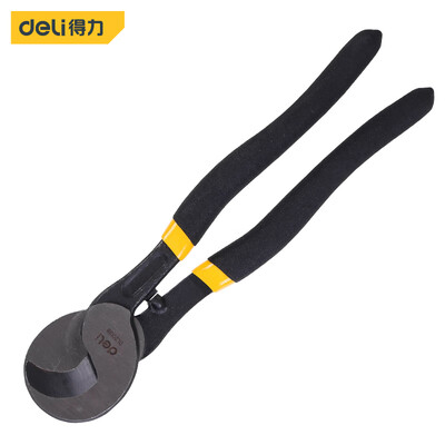 

Deli deli professional grade cable cutting pliers cable cutter pliers bolt cutters pliers electrician scissors 10 inch DL20138