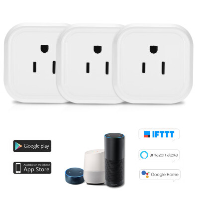 

Mini Wifi Smart Plug with OnOff Switch Support Phone App Control Anywhere&Anytime Timing Function Voice Control for Amazon A