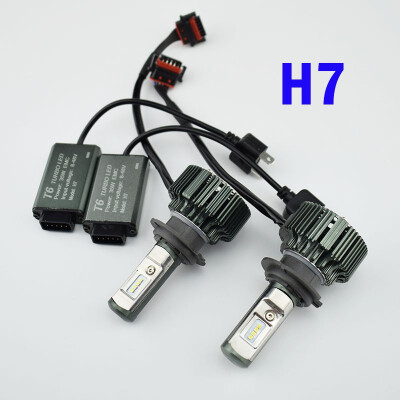 

1pair Car Headlights Bulb 12v 6000k spotlights 8000LM Motor Fog Light Headlamp 80W auxiliary driving lights H4 H7 H11 LED 9005