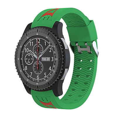 

22MM Soft Silicone Replacement Sport Strap Rubber Wristband for Samsung Gear S3
