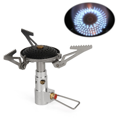 

Outdoor Camping Stove Foldable Gas Stove Pocket Gas Cooking Stove Picnic Backpacking Stove