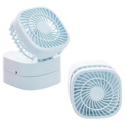 

Primary school student shaking head fan Mini creative office household electric fan USB charging strong wind silent fan