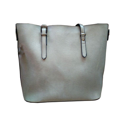 

New Style Oil Wax Solid Ladies Handbag Fashion Bag Retro Ladies Handbag Open Pocket Bag Size321229cm Bag