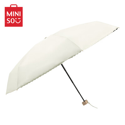 

MINISO Umbrella self-employed men&women Sun folding sunshade European rain&UV protection sunscreen 50 mini dual-use