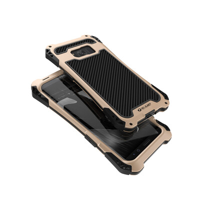 

Carbon Fiber Metal Case For Samsung Galaxy S8 S9 Plus Note 9 8 S9Plus Shockproof Hard Armor For Samsung Note 8 Case Note9 Note8