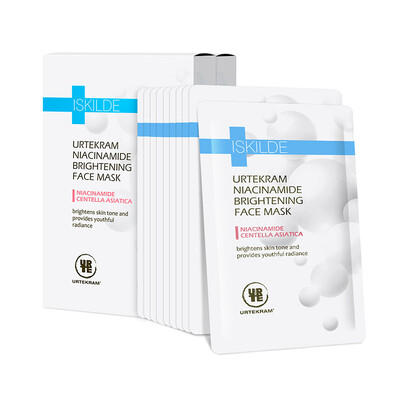 

Urtekram Nicotinamide Stock Solution Mask 10pcs 2boxes hydrating&moisturizing men&women skin care cosmetics