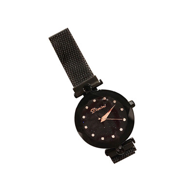 

Fashion Women Starry Sky Watches Waterproof Watch Black