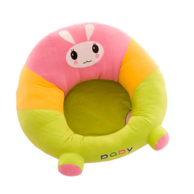 

Baby Support Seat Soft Cotton Floor Seat Cartoon Stuffed Sofa Infant Learn Sit Chair Monkey