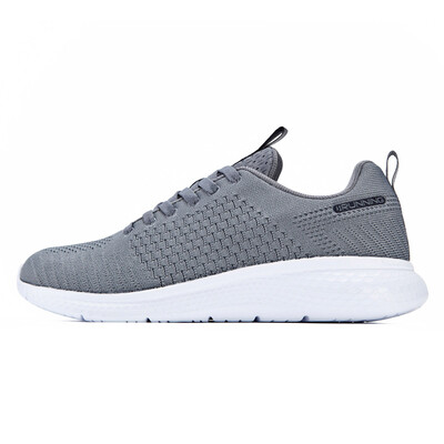 

361 degrees mens shoes 2019 spring&autumn full knit sneakers casual running shoes wild shock absorption casual non-slip shoes 671911256-1 cosmic gray black shadow blue 43