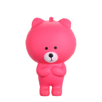 

Cartoon Bear Jumbo Soft Slow Rising Stretchy Squeeze Decoration Phone Straps Keychain Bag Pendant Funny Kids Toy