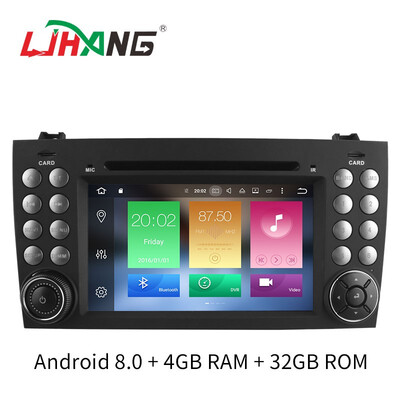

LJHANG 2 DIN Android 80 coches reproductor de DVD for Mercedes Benz Clase SLK R171 SLK230 W171 Car Multimedia Radio Octa núcleos