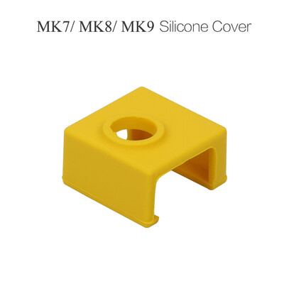 

1pc Silicone Socks Cover Heating Insulation Case 280℃ High-temperature Resistant for MK7MK8MK9 Heater Block