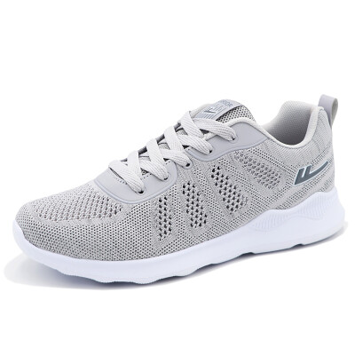 

Warrior Running Flying Weaving Steps Low Tie Casual Sneakers WXY-7039 Gray 41