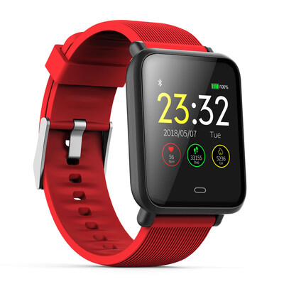 

Q9 smartwatch with heart rate monitor blood pressure clock smart watch support Facebook WhatsApp for men women