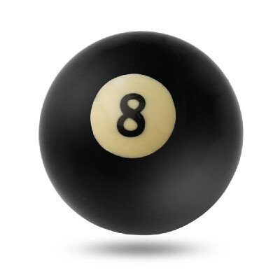 

1 PCS Pool Cue Ball Eight Billiard Ball Black Cue Ball 572MM 525MM