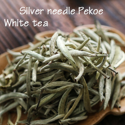 

100g Silver Needle White Tea Baihaoyinzhen TeaAnti-old tea fuding white tea