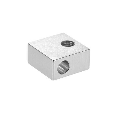 

Aluminum Heater Block 3D Printer Heat Heating Block for MK7 MK8 Extruder 3D Printer Hot End 1 Pcs