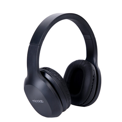 

Microlab Q5 Stereo Wireless Bluetooth Headset Headphones Phone Call Subwoofer Music Game Headset Black