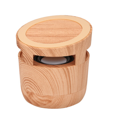 

B80 Bluetooth Wooden Speaker Portable Wireless Charger USB-Powered Mini Stereo Bass Subwoofer Hands-free Call w Mic Mobile Phone