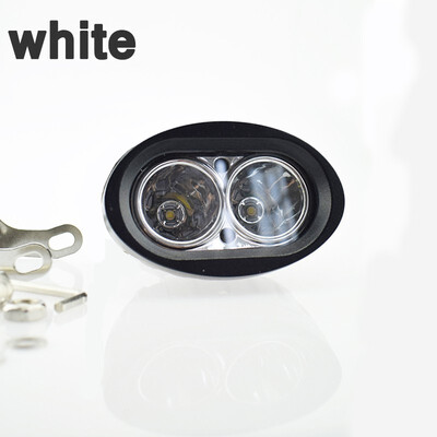 

12V 20W Motorcycle Work Light LED Spotlight 8000LM high bright 6500K Colorful Auxiliary Work Light Motorbike Driving fog lamp