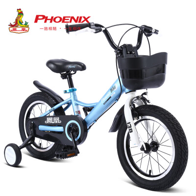 

Phoenix Phenix Phoenix Childrens Bicycle Boys&Girls Baby Carriage Baby Bicycle Bicycle Mountain Bike 2-7 years old suitable for height 90-130cm Little handsome girl frosted blue