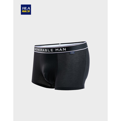 

HLA Haishu House Shorts Men 2018 Autumn New Medium Waist Comfortable Breathable HUKAJ3E053A Black 5317095L