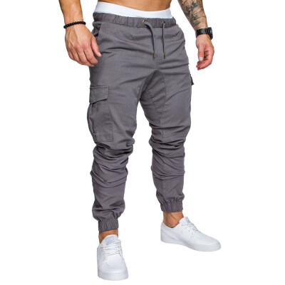 

Male Sport Joggers Hip Hop Jogging Fitness Pant Tethered Casual Pant Trousers Sweatpants