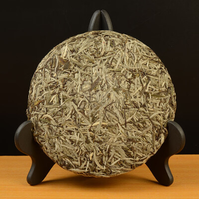 

300g Chinese Fujian Old Fuding White Tea Cake Natural Organic White Tea Silver Needle Bai Hao Yin Zhen Tea Fuding White Tea