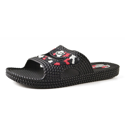 

Warrior home bathroom beach wear-resistant wild casual sandals&slippers 3323 black 39