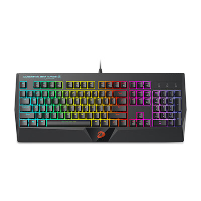 

Dareu dareu EK832 104 key RGB infrared optical axis keyboard keyboard mechanical gaming keyboard computer keyboard keyboard wired eating chicken keyboard black green axis