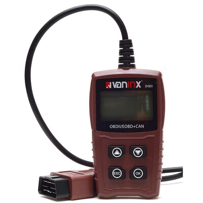 

IN101 Automobile Tester Computer Diagnostic Instrument OBDII Reader Card Engine Failure Lamp Battery Tester