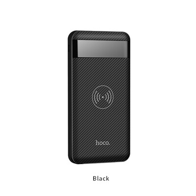 

HOCO QI Wireless Charger Power Bank 10000mah Dual USB with Digital Display External Battery Powerbank for iphone 8 X  Max XR