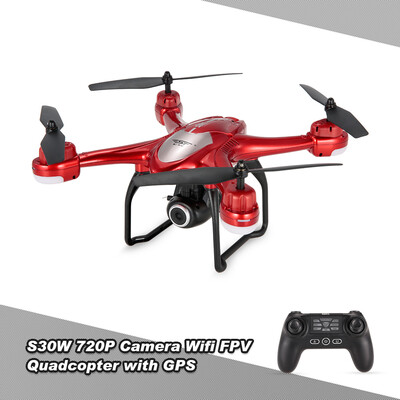 

SJ RC S30W 1080P Wide Angle Camera GPS Positioning 5G Wifi FPV Altitude Hold RC Training Quadcopter