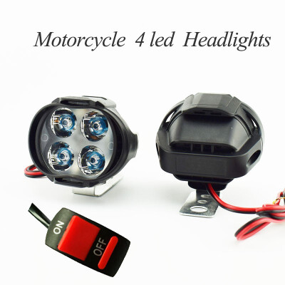 

Motorcycle LED Headlight Scooter 46918 LED 12V 6500k Fog lamp Motorbike Spot Head Lights DRL auxiliary Spotlight Headlamp