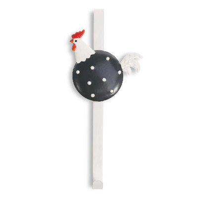 

Chicken Door Hook Iron Door Hook Hanger Heavy-duty Organizer Coat Towel Bag Hat 1 Hook