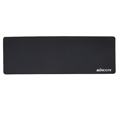 

KKmoon 9003002mm Large Size Plain Black Extended Water-resistant Anti-slip Rubber Speed Gaming Game Mouse Mice Pad Desk Mat