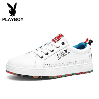 

Playboy PLAYBOY fashion wild trend casual shoes men comfortable wear DS85186 white 42