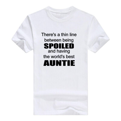 

Funny Auntie T-Shirt Cute Toddler T-Shirt100 Cotton