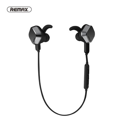 

Remax S2 Magnet Sports Bluetooth Headset Wireless White Earphone with Mic Music Clear Volume package For Android IOS