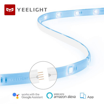 

Official Global Version Smart Wifi LED Light Strip Xiaomi Yeelight LightStrip Plus Colour 1M Basic Strip